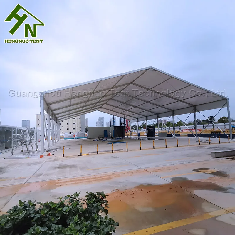 Съемная навесная палатка из алюминиевого сплава размером 20x30 м для занятий или временного склада