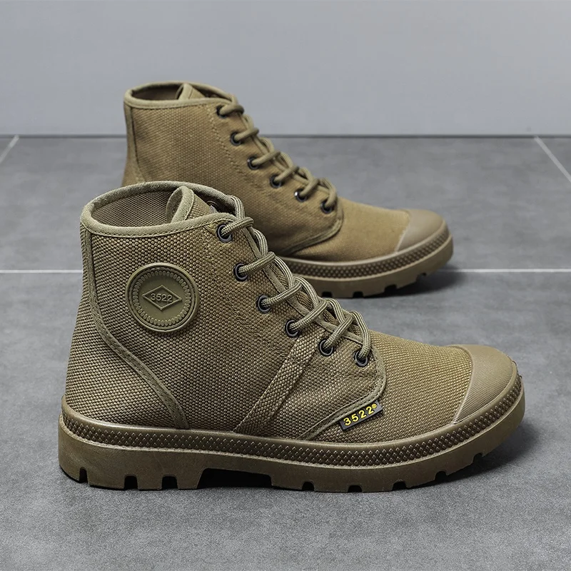 High Top Hiking Walking Casual Outdoor Martin Boots Men Work Shoes