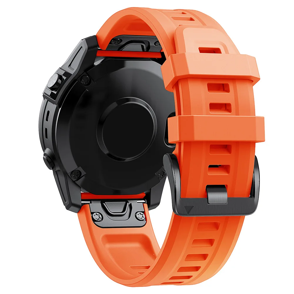 20 мм/22 мм/26 мм Easy fit ремешок для наручных часов Garmin Fenix7 quick release fenix7x фотоаппаратов моментальной печати 7s новый силиконовый