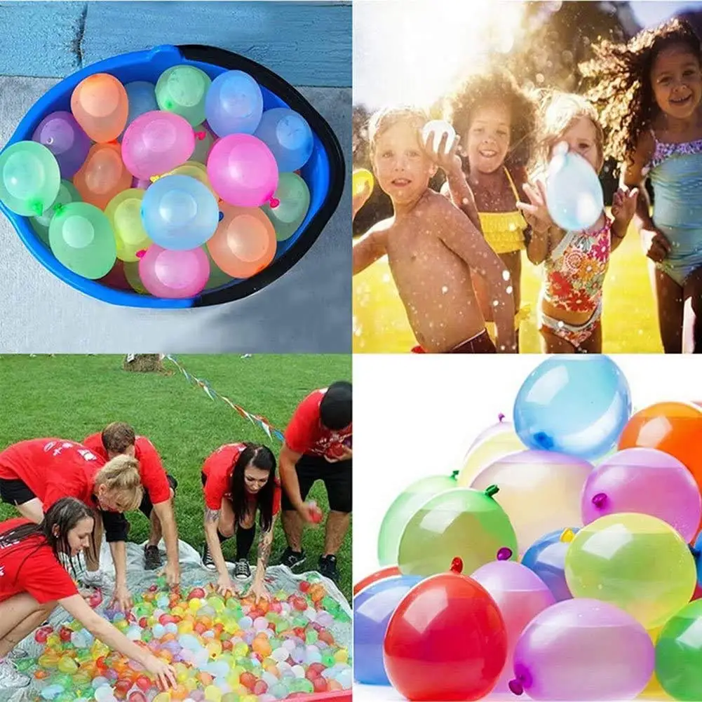 Water Balloons for Kids Girls Boys Balloons Set Party Games Quick Fill 111 Balloons for Swimming summer fun