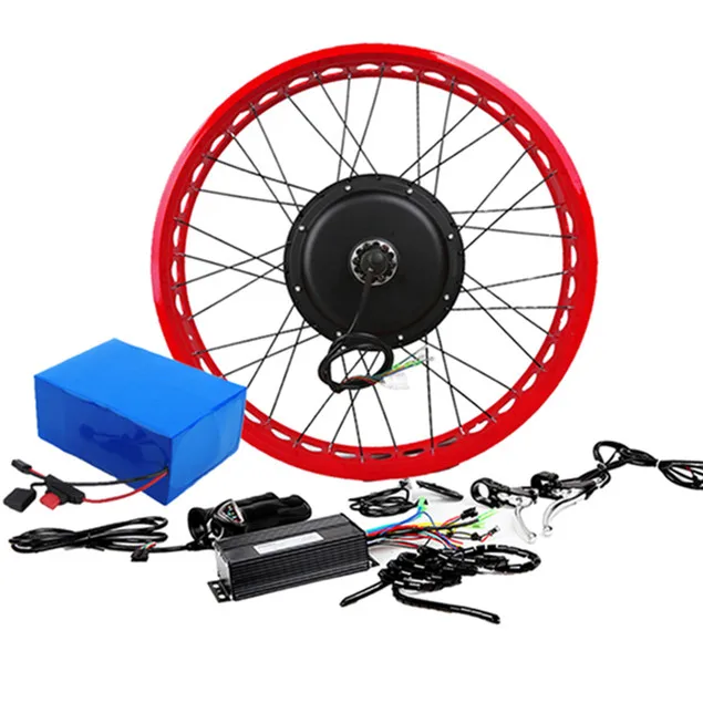 Electric Bike Converter 1000W2000W 3000W 5000W Electric Bike Ebike Electric Motorcycle Conversion Kit
