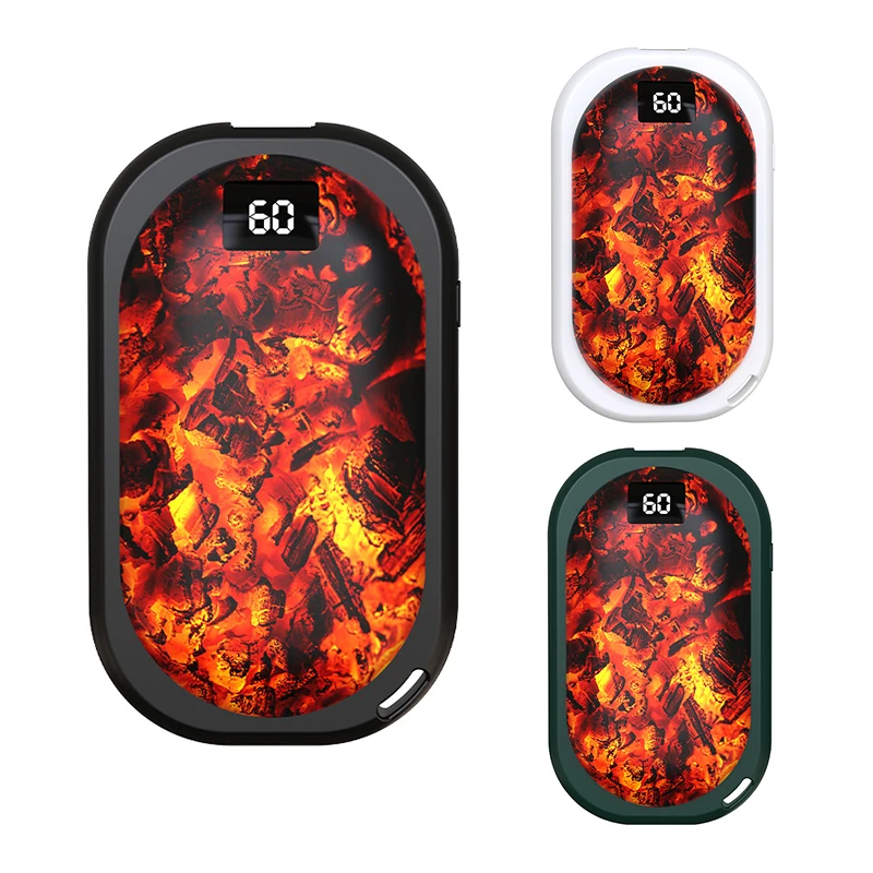 Reusable Portable Pocket Hot Hands Heater Gifts Hand Warmers Rechargeable 3 Levels Electric Hand Warmer for Hunting Camping