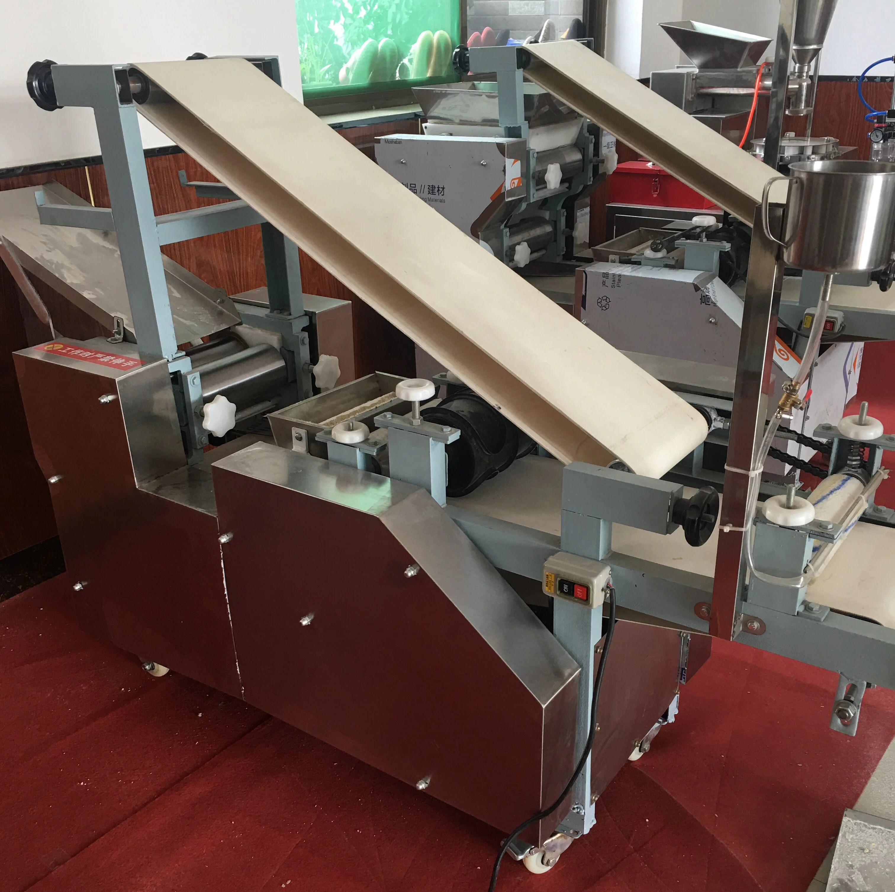 Fully Automatic Pita Bread Roti Maker Chapati Making Machine Price/arabic pita bread machine