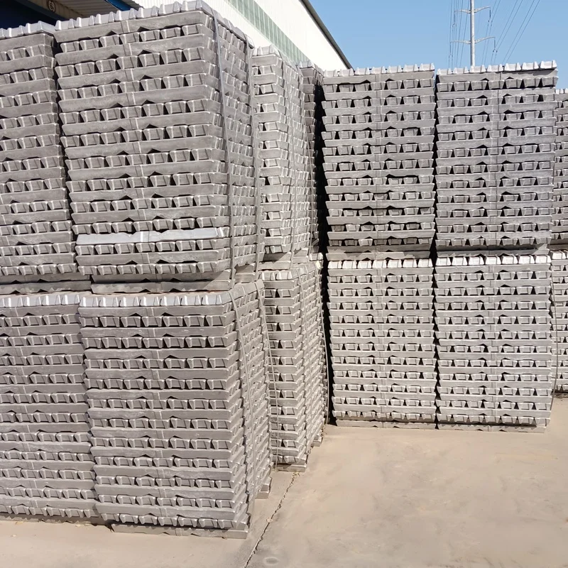 pure aluminum ingot low price aluminum ingots a7 production line for aluminum ingots
