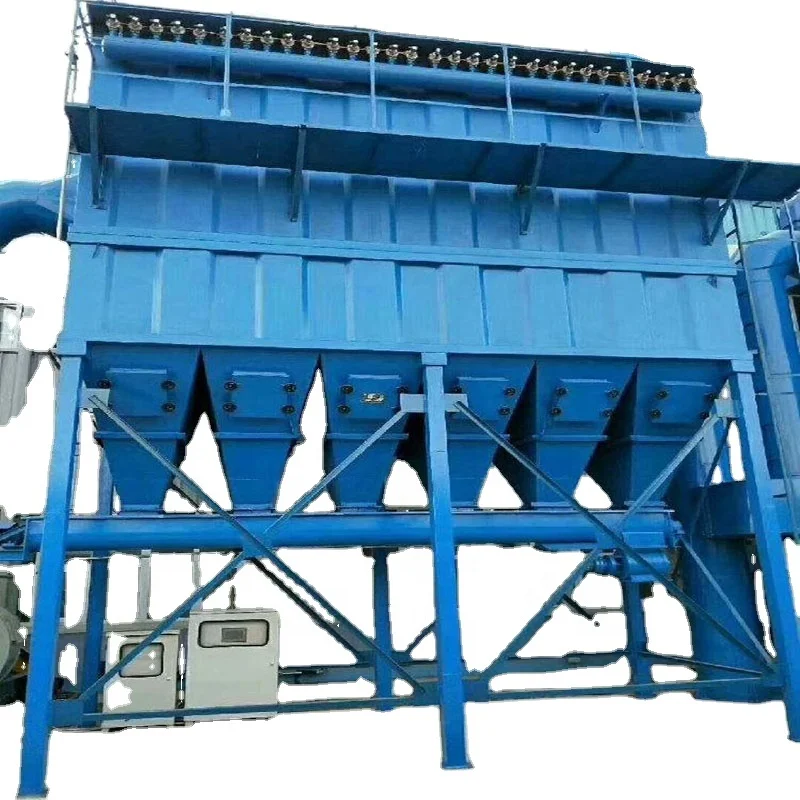 Sinter-plate dust collector using in rolling mills and metallurgy