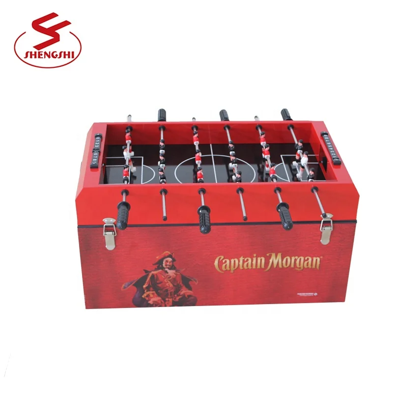 Mini Soccer Game Table Cooler Box