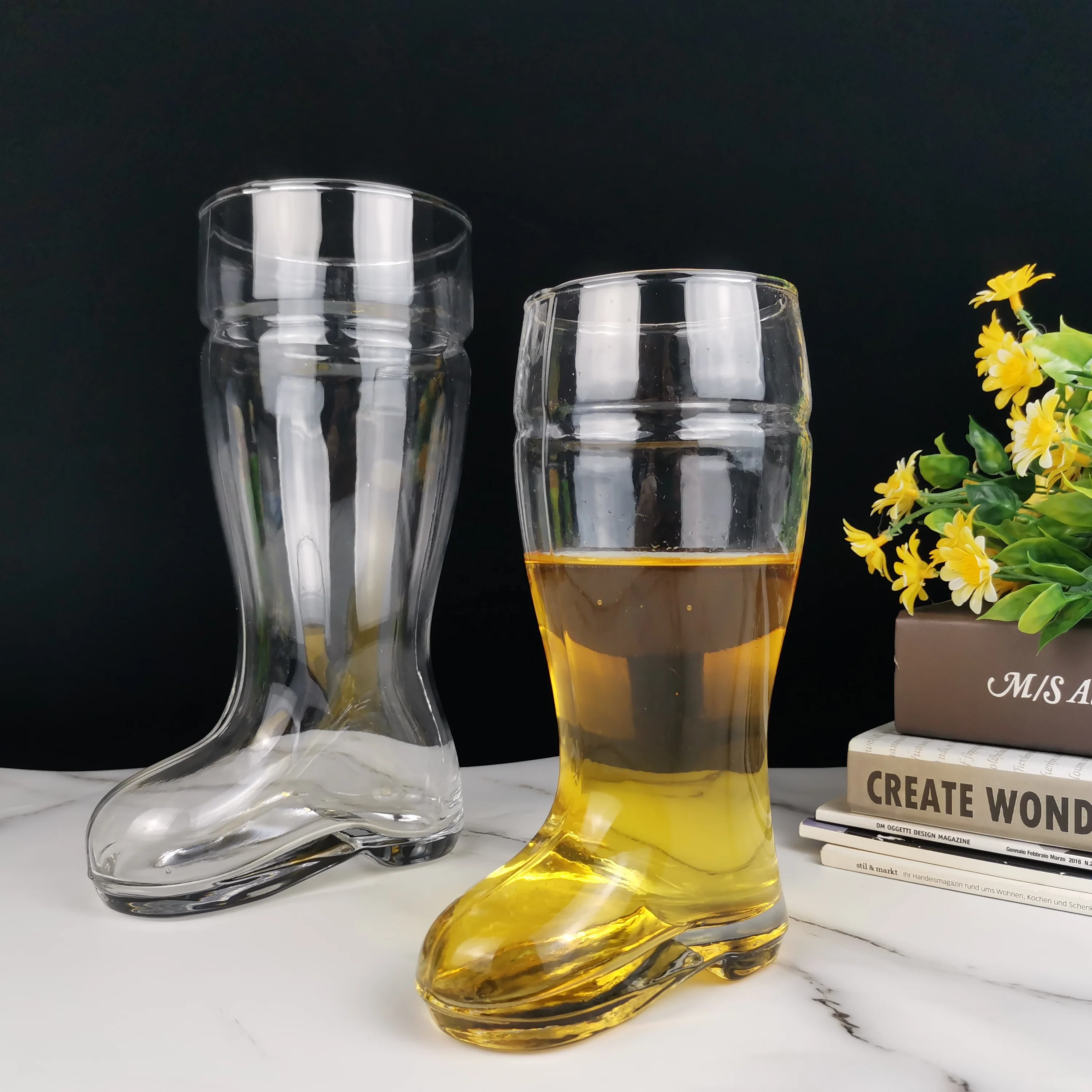 Пивной стакан Samyo в стиле ботинок для вечеринок, игр для питья, пива для влюбленных на День отца