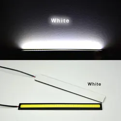 COB LED DC12V Daytime Running Lights 17cm Led Waterproof Auto Car Driving DRL Fog Lamp Car Styling