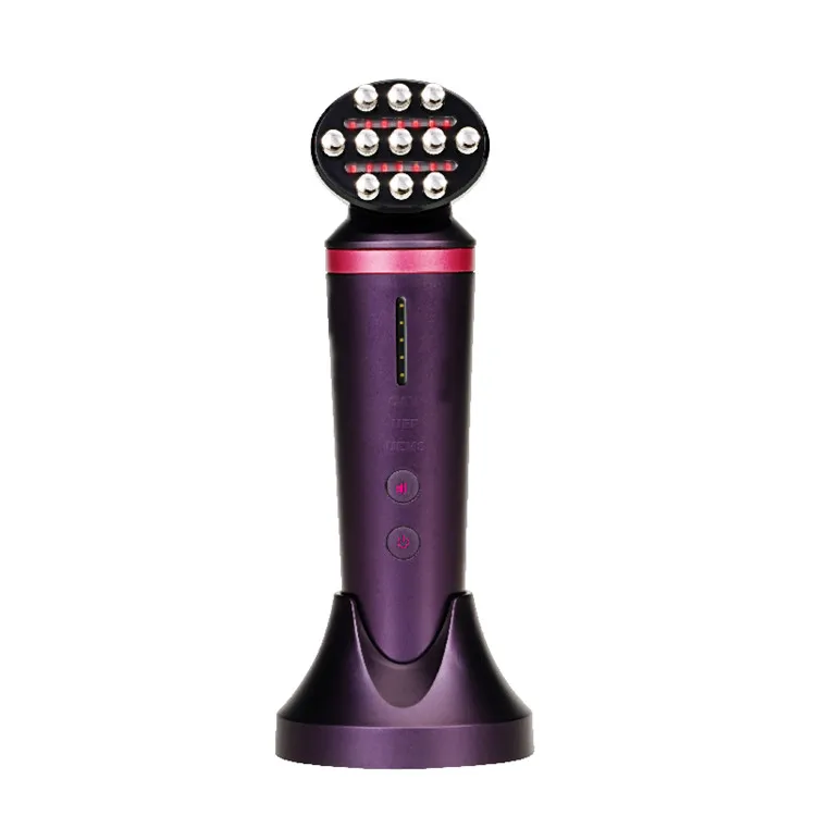 
2021 factory supply rf ems led for face lifting &scalp SPA hair loss comb home use beauty equipment 