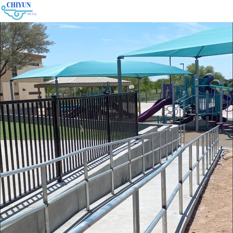 sliding operators entrance gates pet outdoor iron design home fence