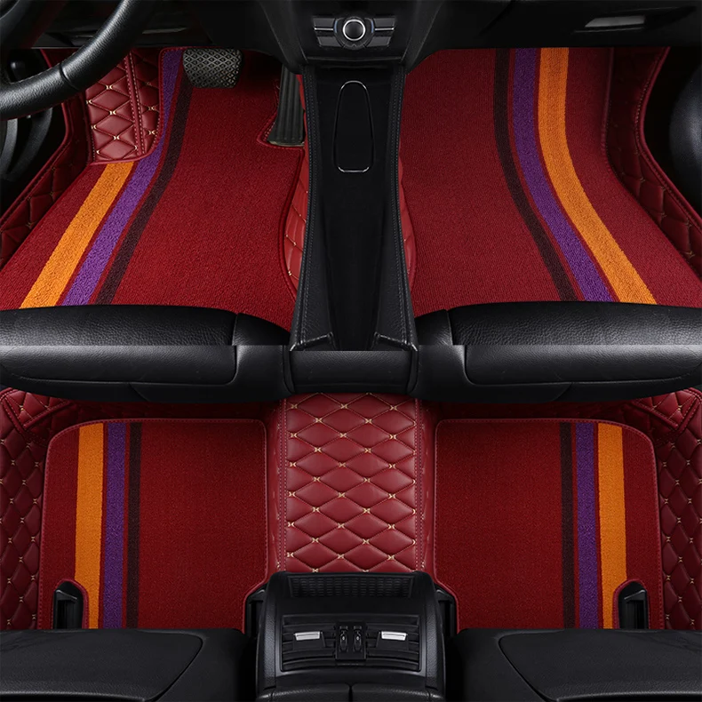 5 шт., универсальные 3d 5d коврики класса люкс для bmw e90 2005 honda civic honda crosstour swift 2016 bmw x5 e53 corolla altis