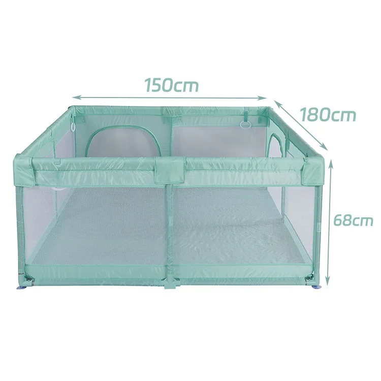 Trending Adult Baby Playyards Fence Safety Indoor Small Playpen For Baby And Toddlers Rectangle