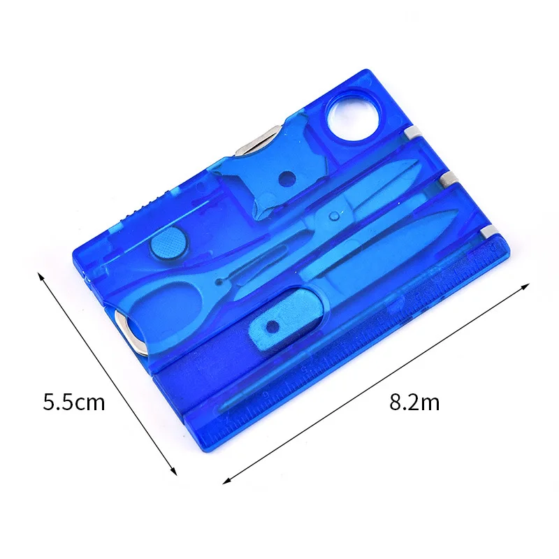 Wholesale 12 in 1 Swiss Card Classic Multi Function Tool Card Set Swiss Tool Set
