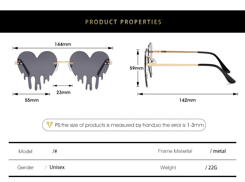 Sinle Dollar General Sunglasses PC Women White Love Heart Sunglasses Glasses Customize Logo Heart Shaped Sunglasses Wholesale