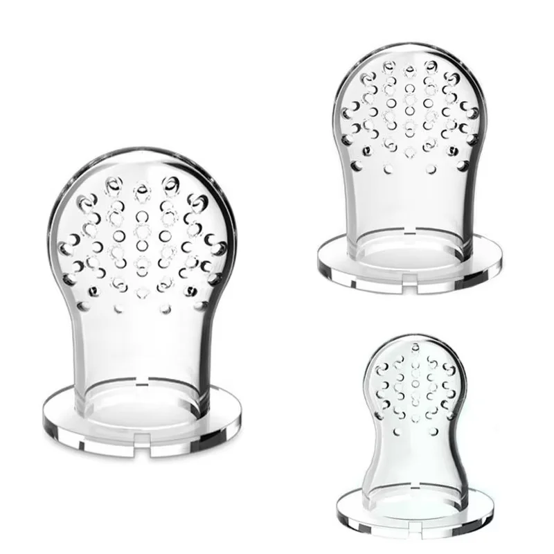 2024 New Product  Food Grade Bpa Free animal pig Infant Silicone vegetable fresh fruit baby feeder nipple pacifier pacifer