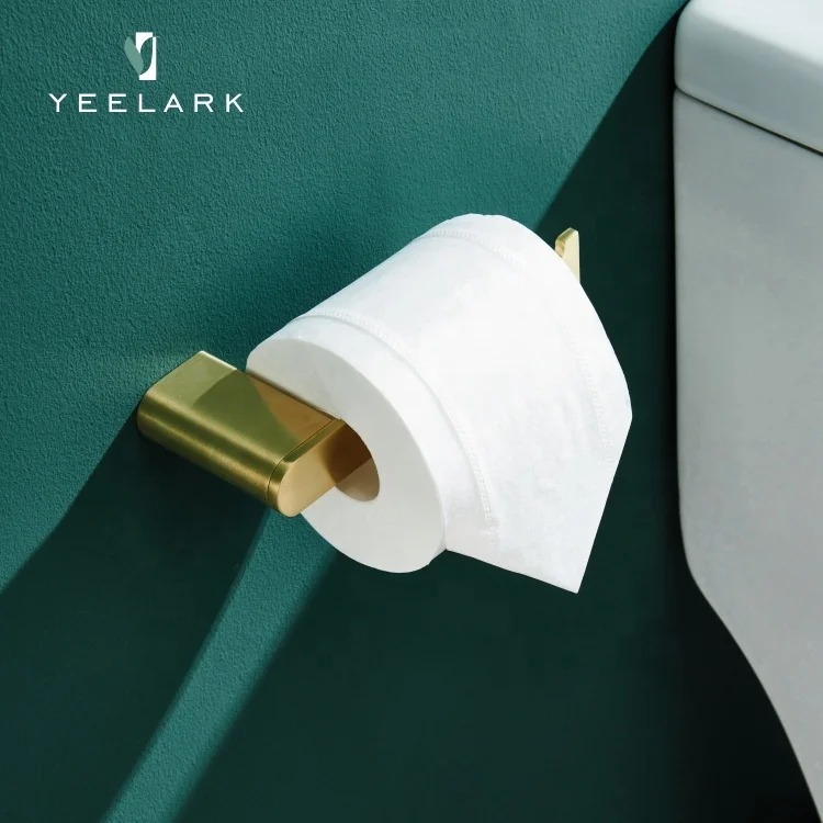 Custom Design Toilet Paper Holder Bathroom Roll Paper Tissue Towel Accessories Wall Mount Paper Holder