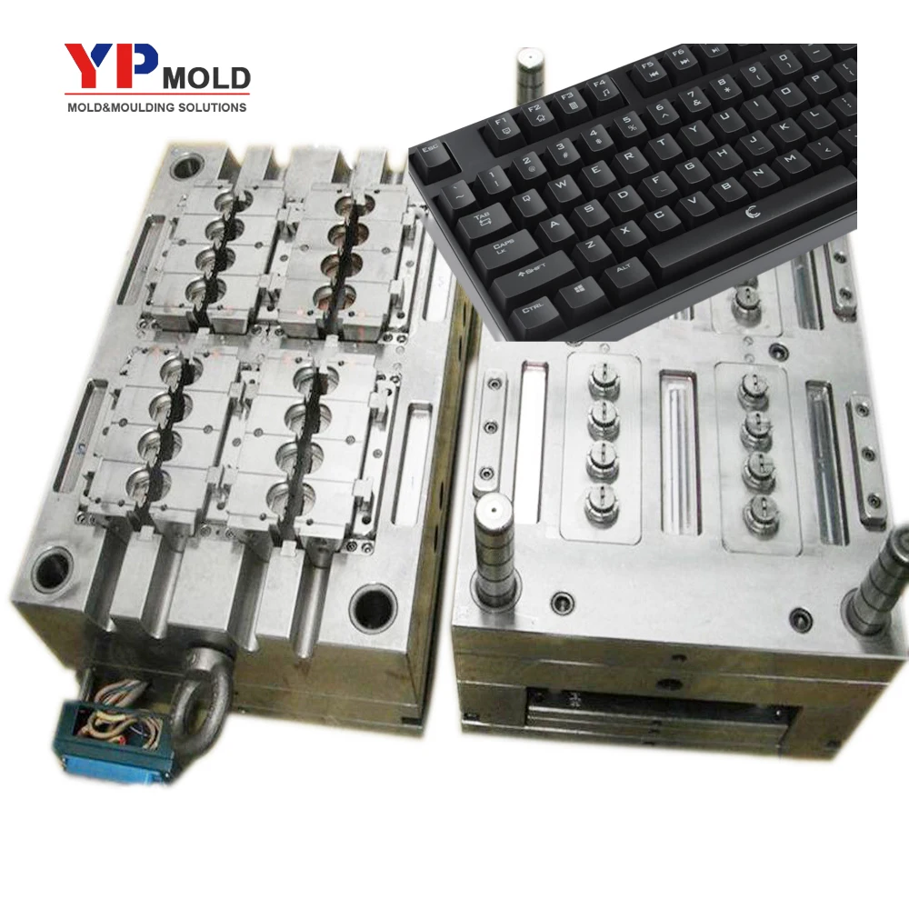Custom Injection Mold Manufacturer office gaming wire keyboard Plastic Injection Mold Mould