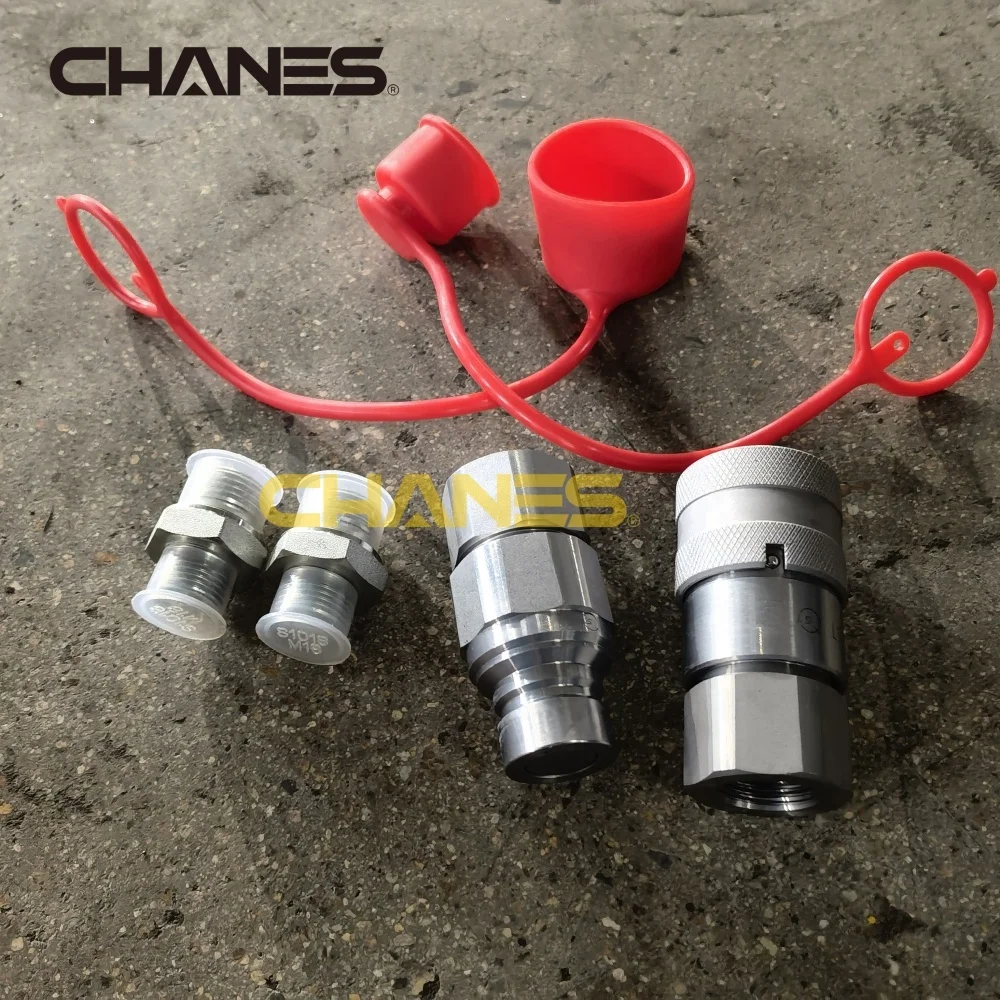 Mini Skid Steer Loader Quick coupling replacement Hydraulic Quick Coupler AUX Circuit Fittings Construction Machinery Parts