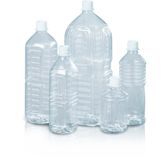 Chinese Factory Price Food Grade PET Transparent Hot Filling Plastic Bottle for Water Juice Beverage