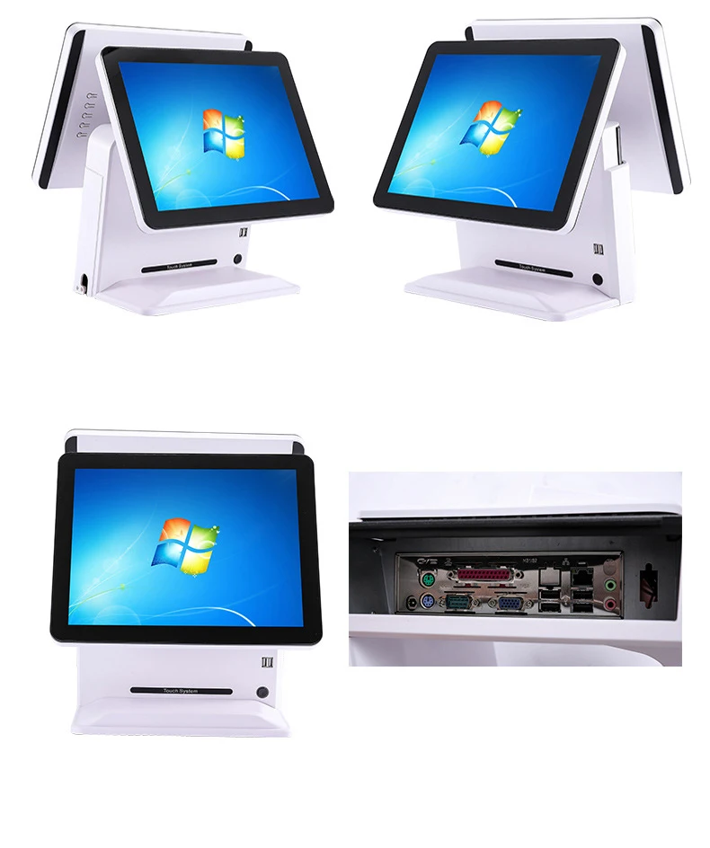 
15.6 inch capacitive touch screen cashier terminal cash register touch pos machine 