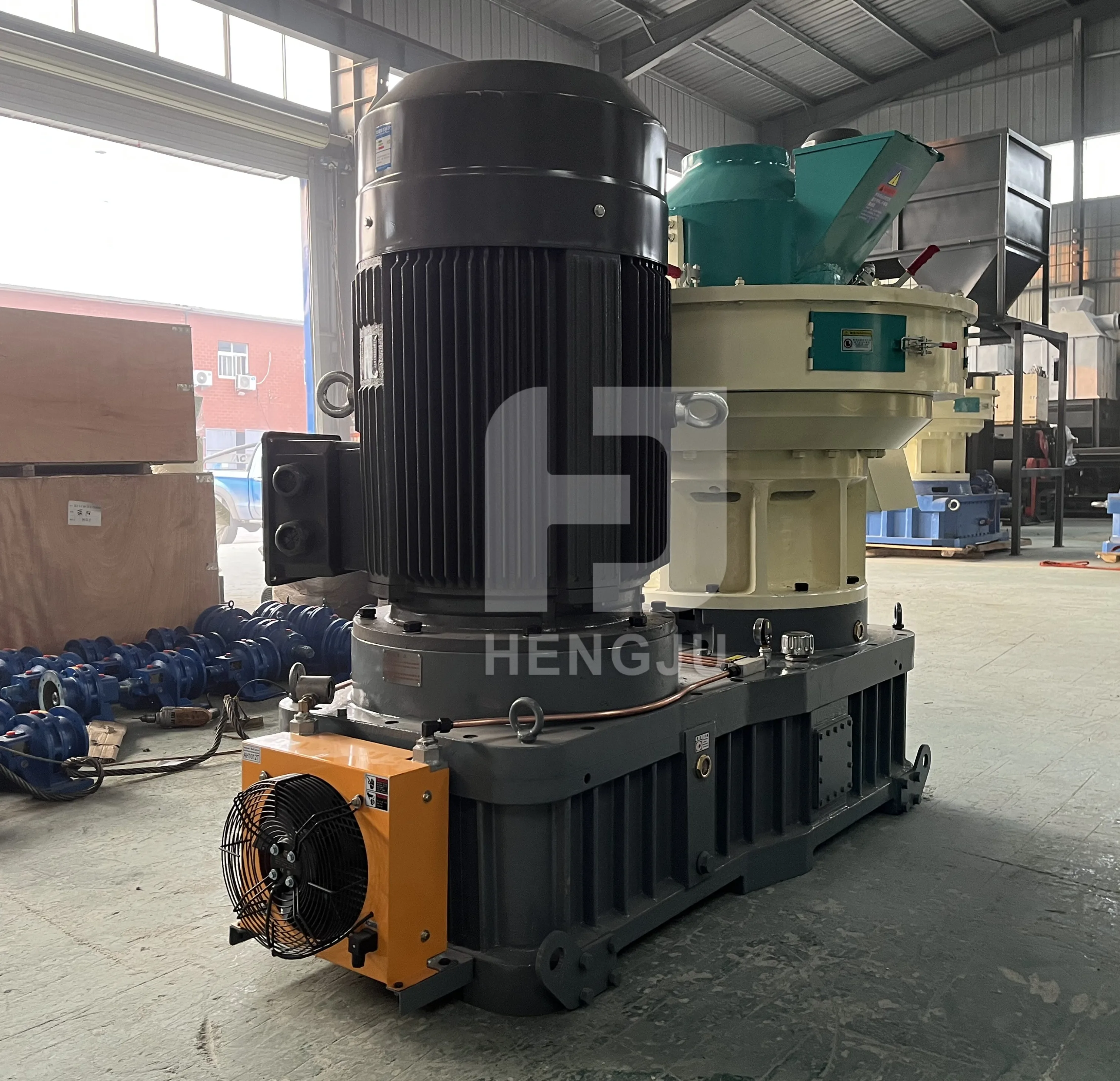 Top Quality Vertical Ring Die Tractor Driven Biomass Wood Pellet Machine