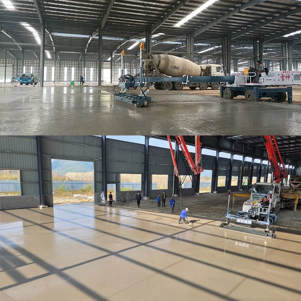 VANSE YZ30-4E Beautiful Design Boom Type 360 Degree Rotary 4 Wheels Road Paver Laser Concrete Floor Leveling Machine