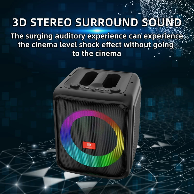 Museeq 8 дюймов Бумбокс partybox колонки Caixa де bluetooth parlantes Altavoz Bluetooth динамик вечерние ящик