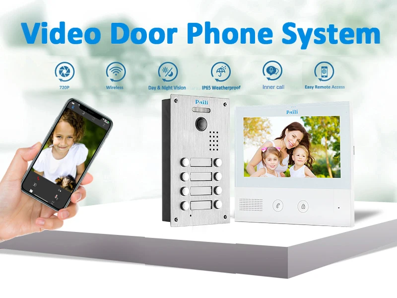 
video door phone building video intercom doorbell entry access system 