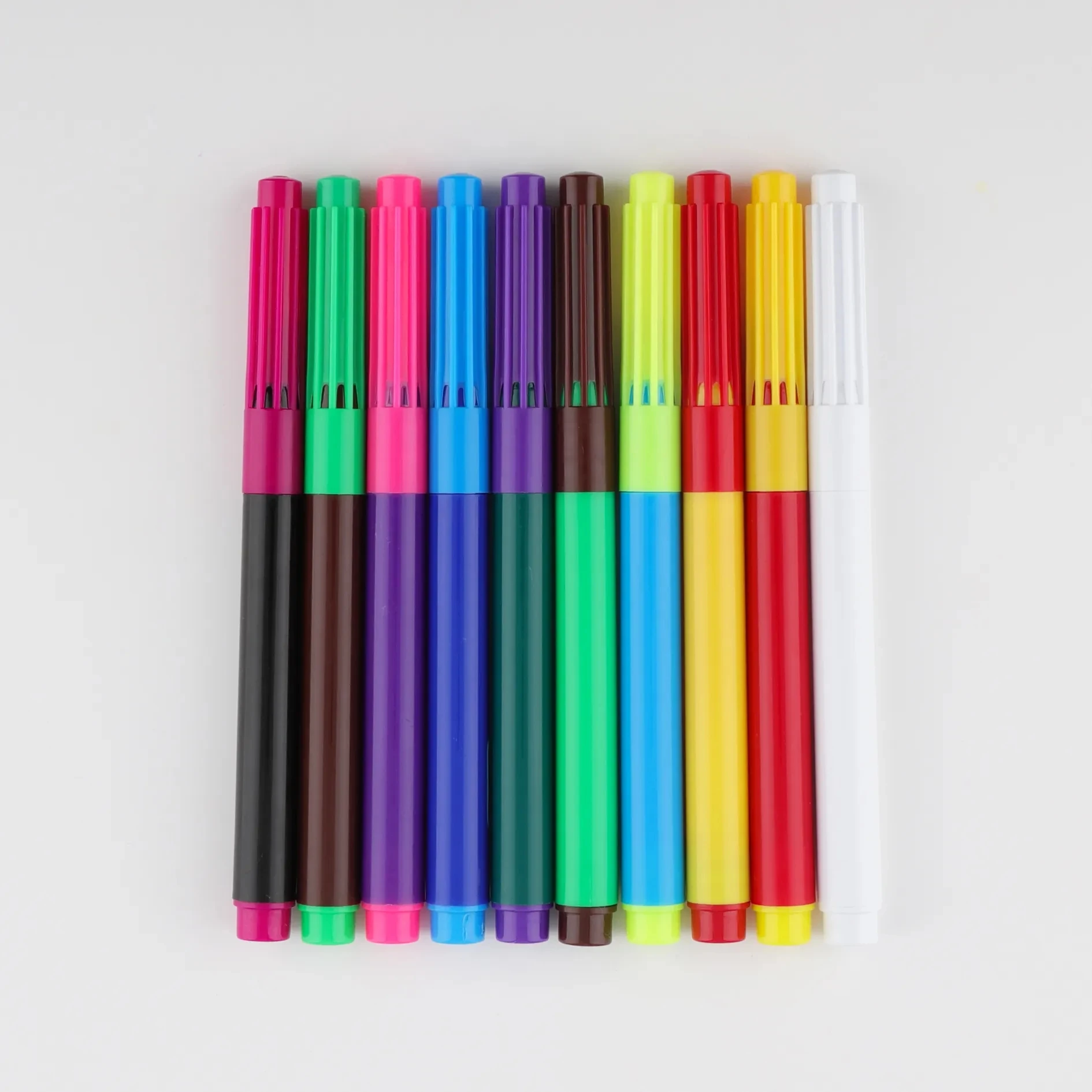 Popular sales 9+1 Colors water color magic changing color marker pens