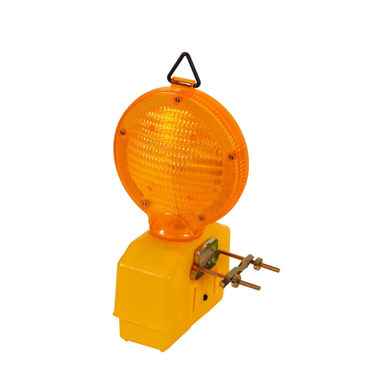 Hazard warning lights for traffic cone