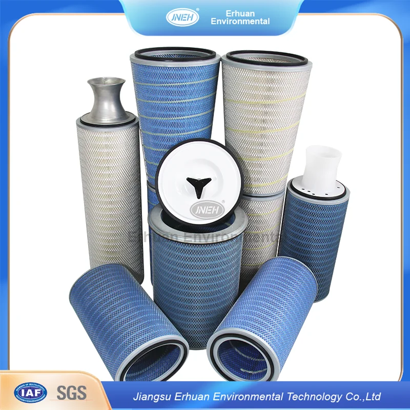 High Efficiency Industrial Spare Parts Dust Collector Oval Air Filter Cartridge EH/Z3266