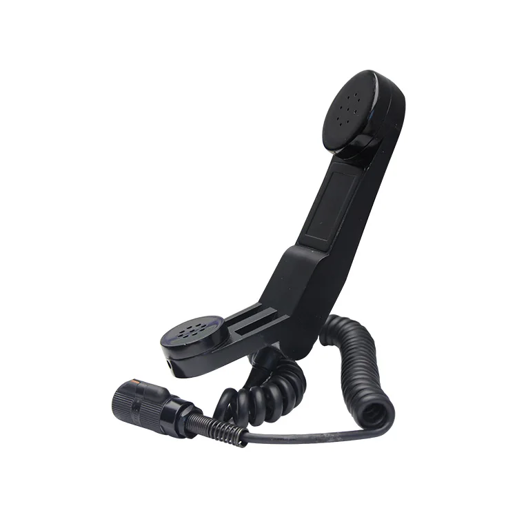 
smallest handset military intercom handset h-250/u 