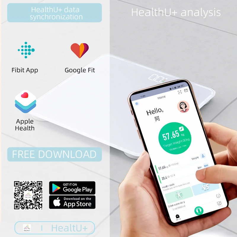 electronic balance scales weigh digital household digital electronic scale smart  weighing bathroom scales