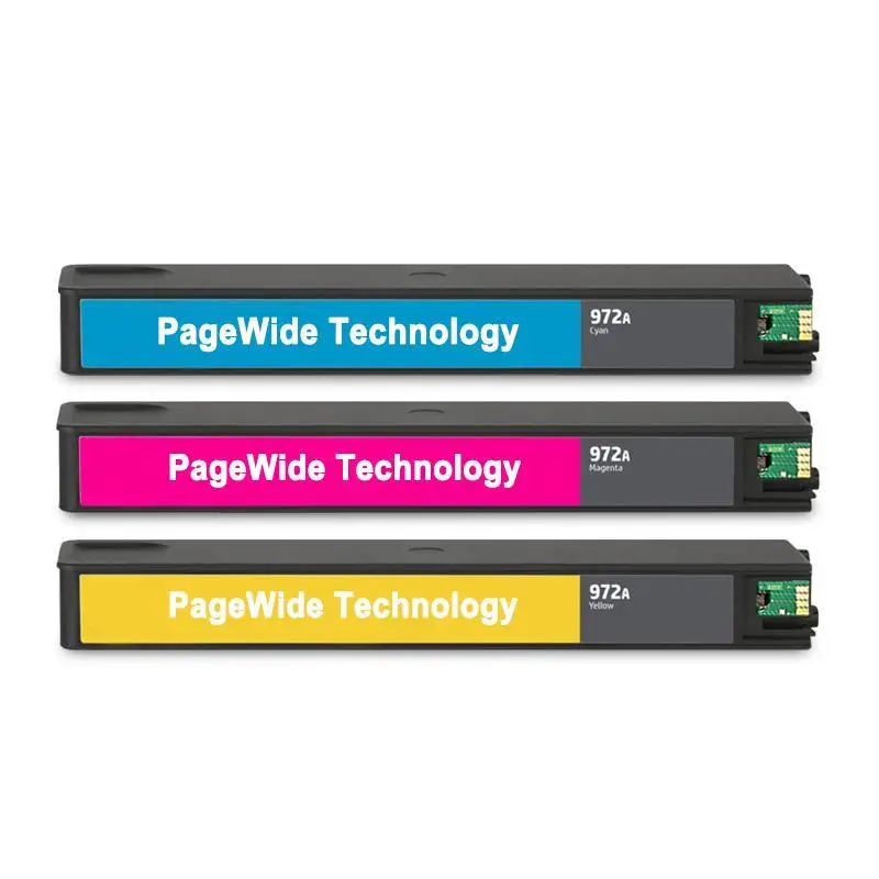 D&H 972 972A Premium Color Compatible InkJet Ink Cartridge for HP972A For HP Pagewide 477dw Printer inkjet