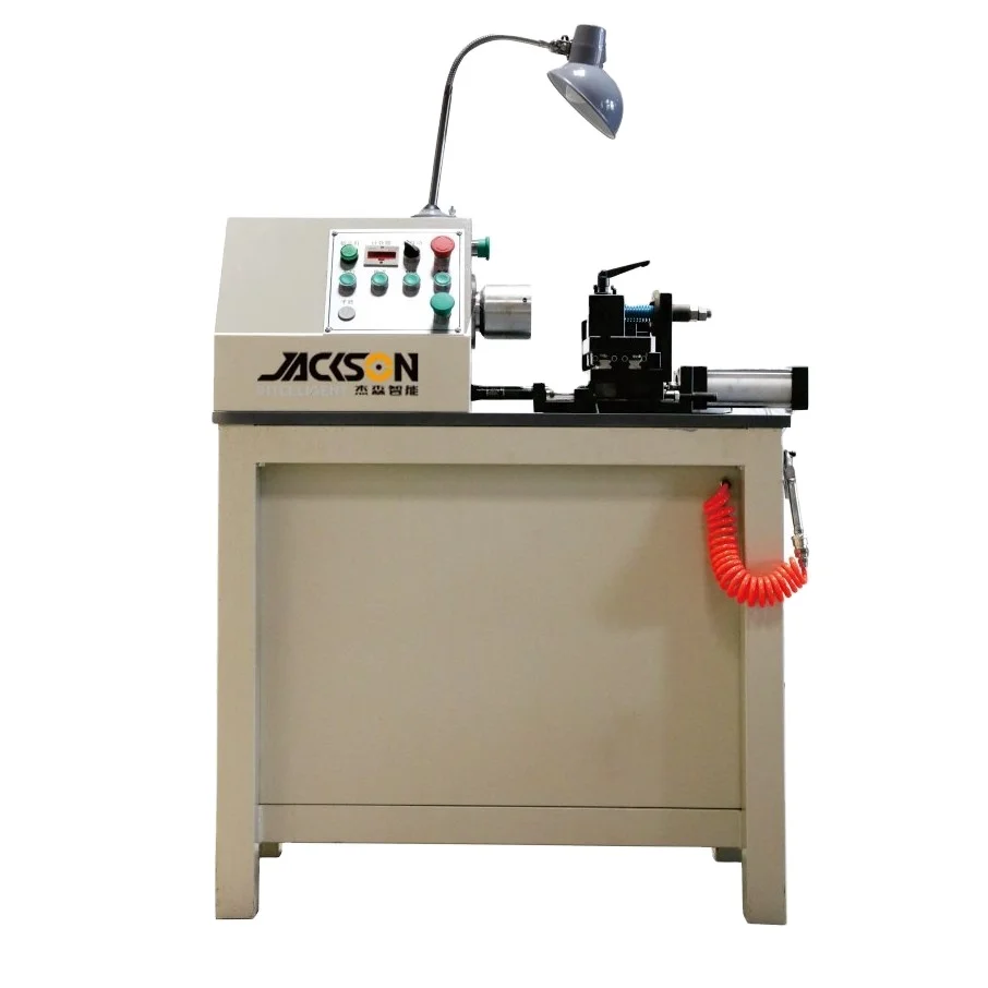 JS Automatic Stainless Steel Bottle Flask Bottom & Lid Edge Trimming Machine cup making machine flask bottle thermal vacuum cup