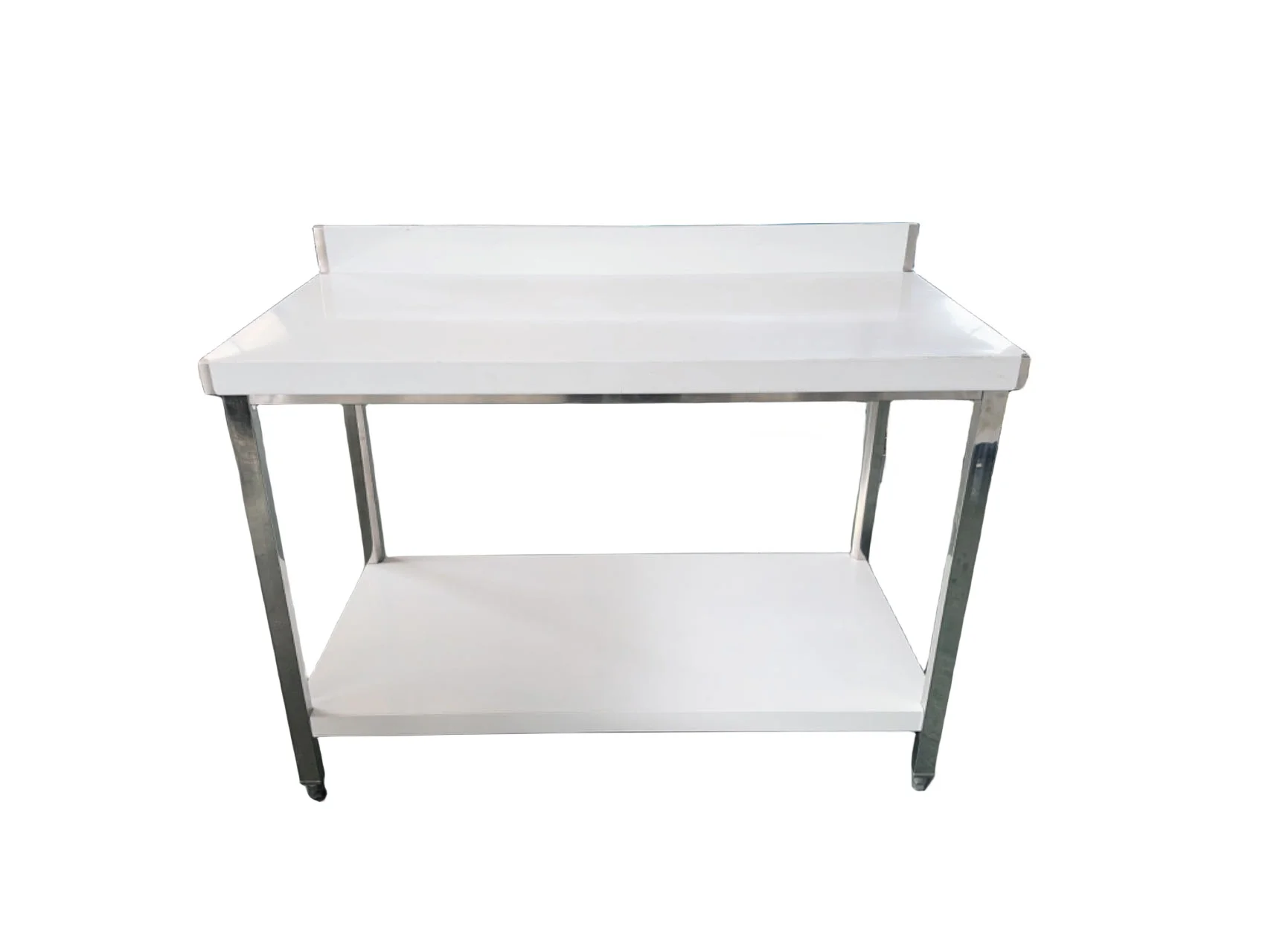 304 201 food grade stainless steel kitchen cooking bench metal gas stove table for restaurant