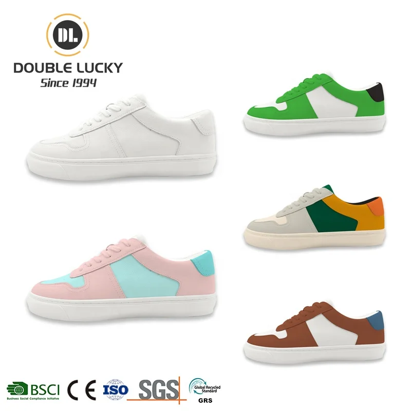 Double Lucky Organizadores De Zapatos Top Quality Custom Mens Sneakers Premium Leather Skateboarding Casual Shoe Design Services