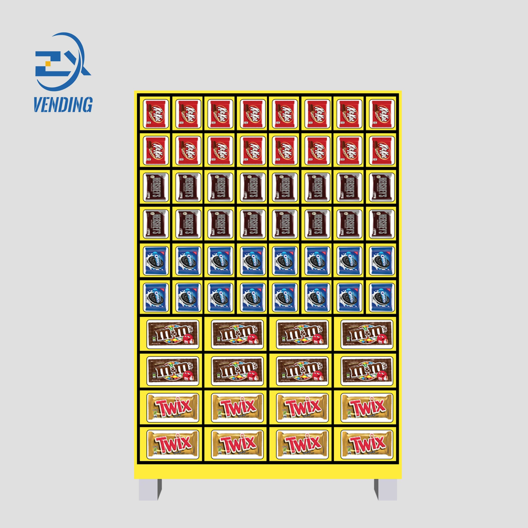 ZXVENDING Refrigerated Cooling System Milk Drink Bottle Water Flower Locker Vending Machine Made In China