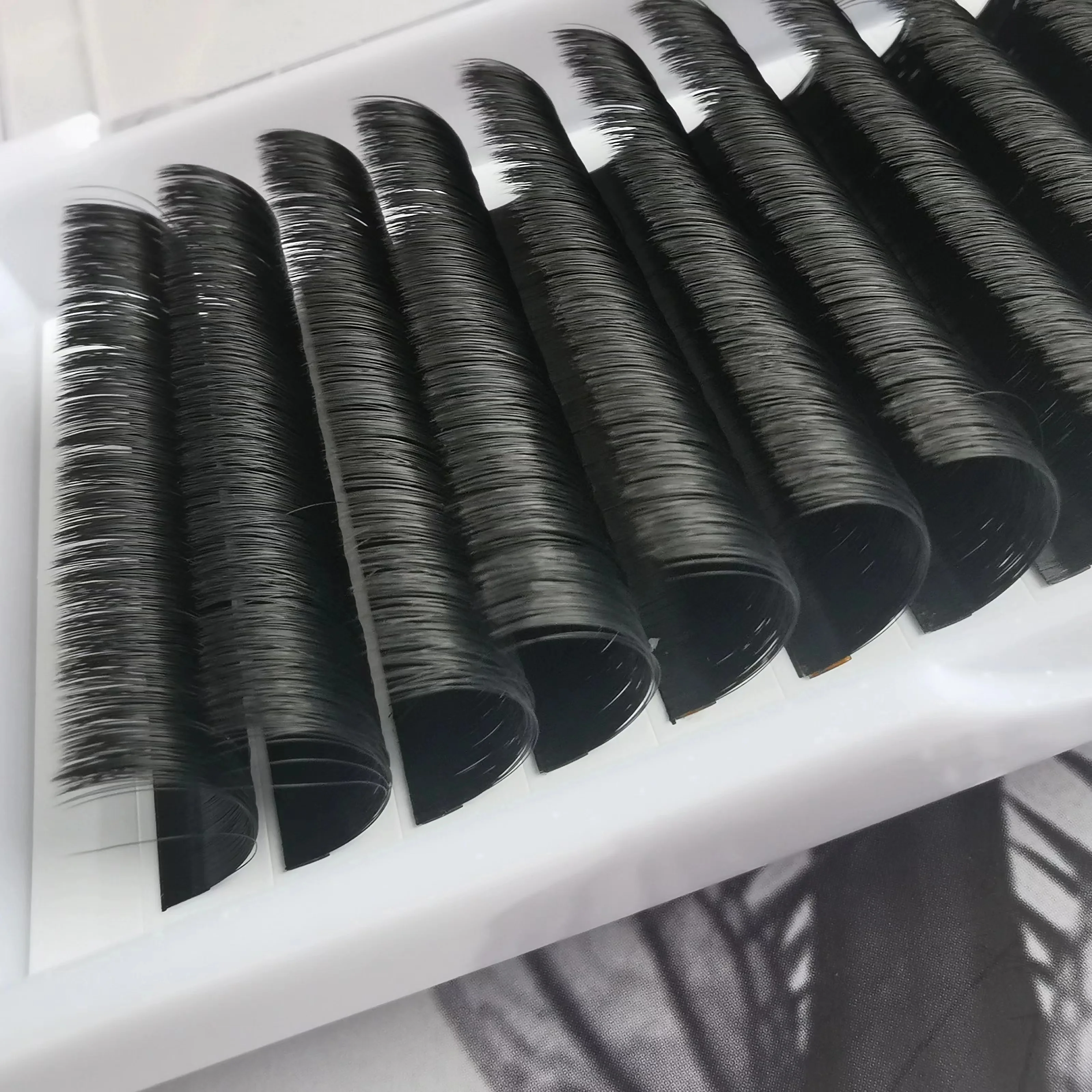 matte eyelashes Individual eyelash lashextensions cashmere Volume lashes tray easy fan lash extensions russian las extension
