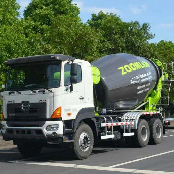 2019 2020 2021 Used Zoomlion 12m3 Concrete Mixer Truck With Howo Chassis Truck For Sale