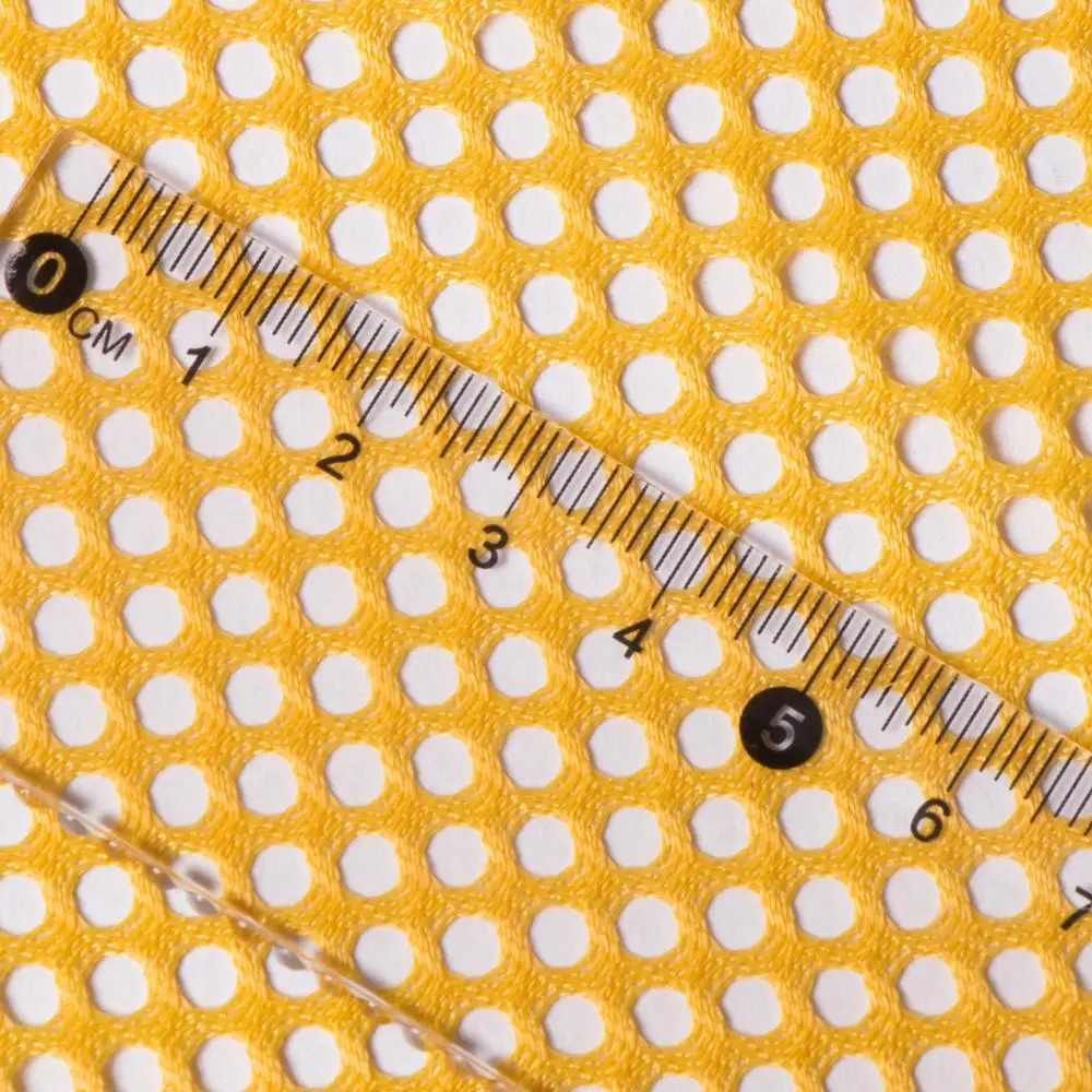 Дышащая плотная жесткая сетчатая ткань из 100% полиэстера для спортивной обуви