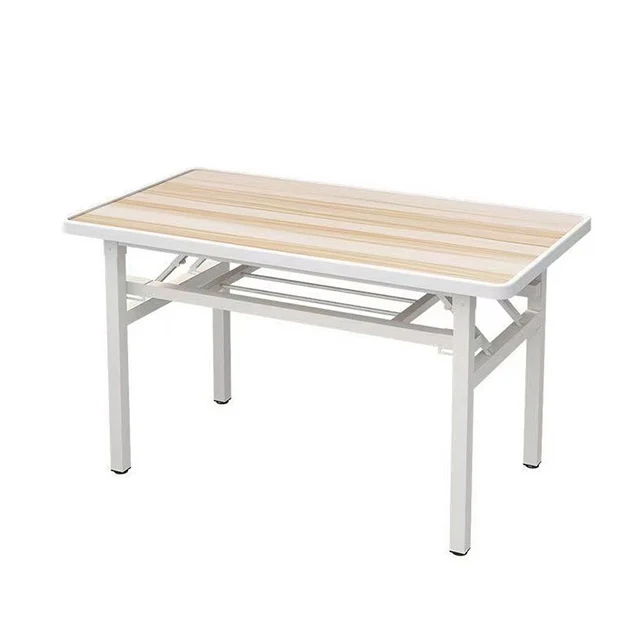 Folding office conference computer study working desk for home bedroom