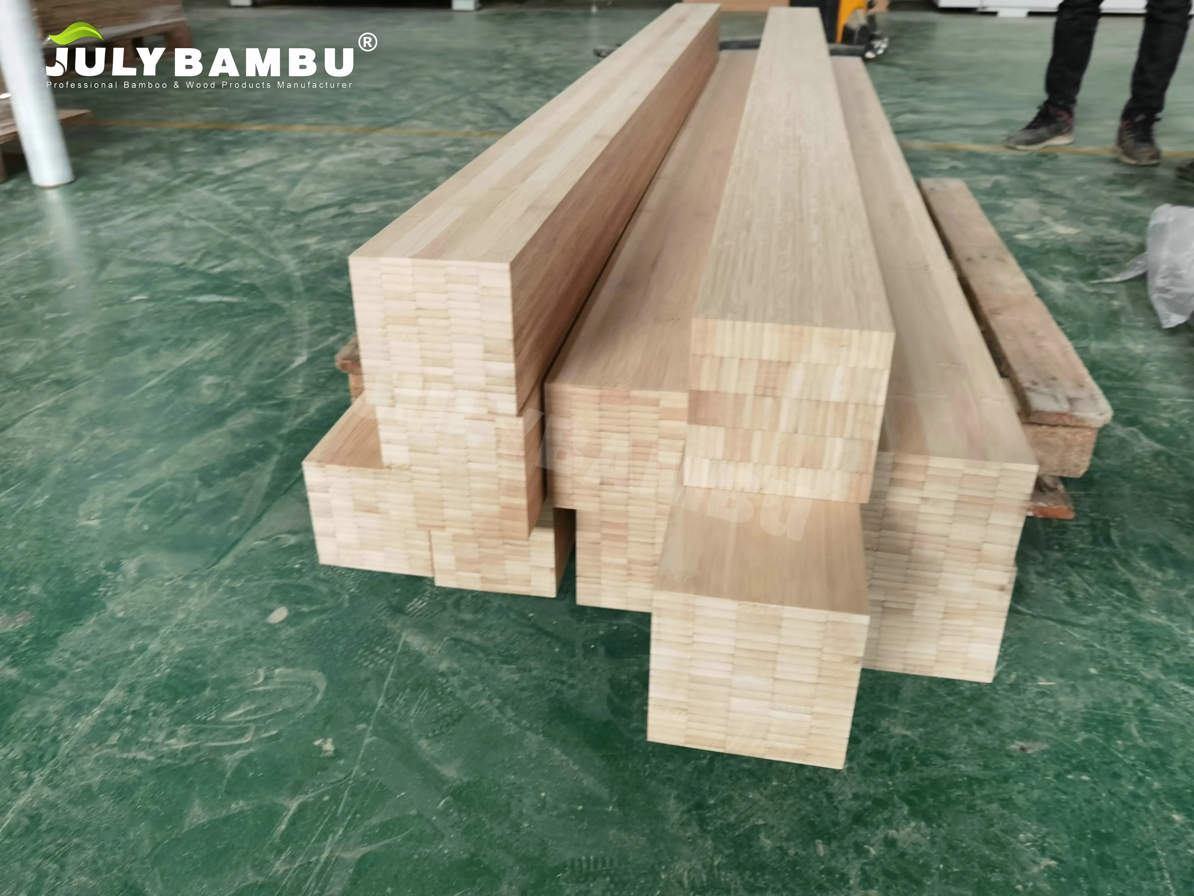 Bamboo lumber 100mm for modern constructions bamboo plywood bamboo beam