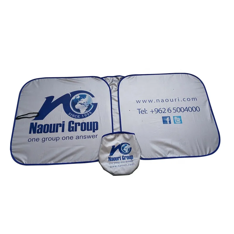 Hot Sale Car Windshield Sunshade Waterproof Sun Shade Cover With Custom Logo