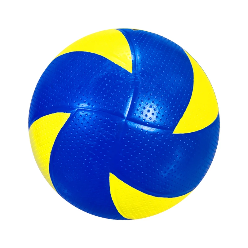 Manufacture custom OEM logo printed durable official size 5 rubber volleyball ball for sale