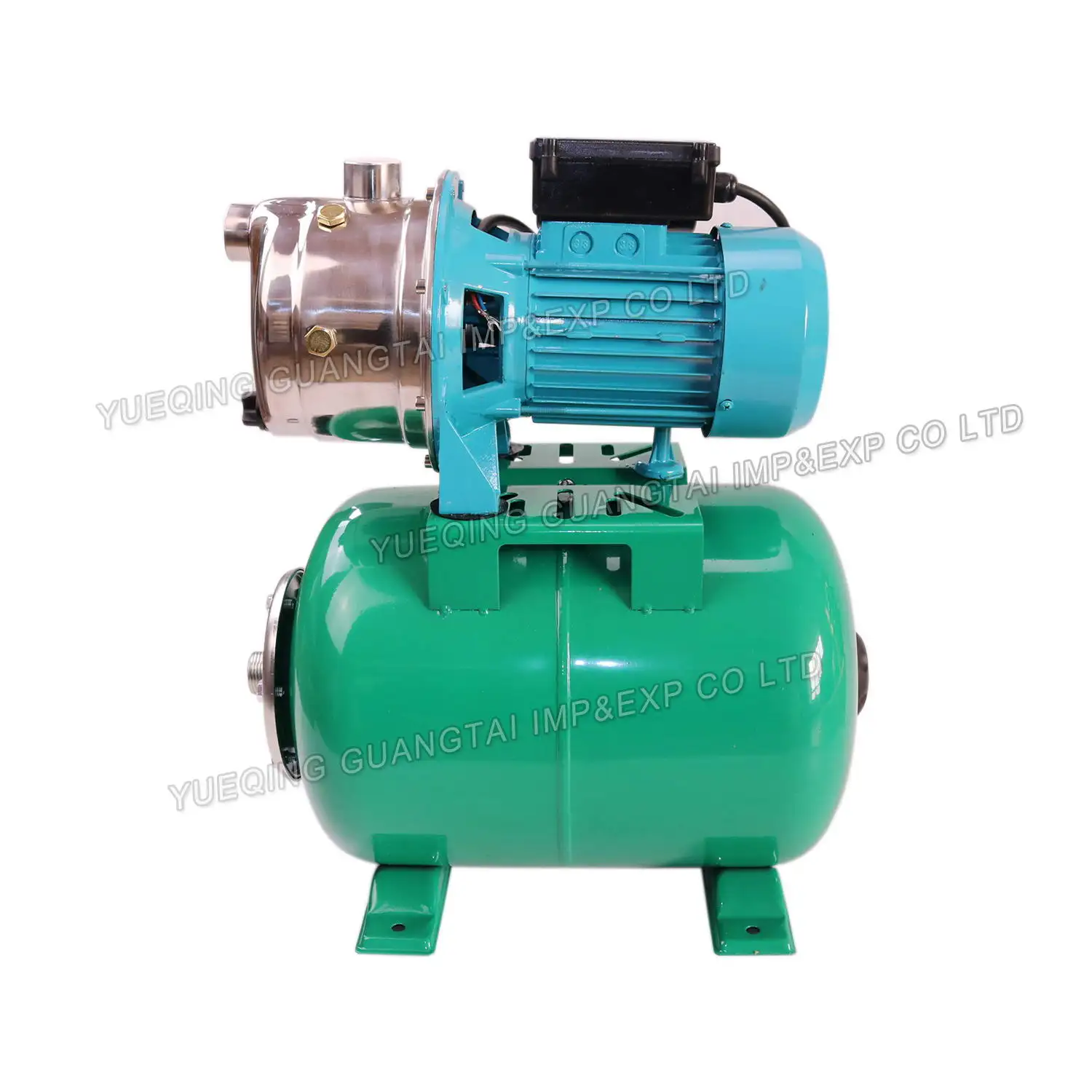 JS series Stainless Steel surface electric Self Priming Jet Clean Water Pump for agriculture With Air Pressure Tank