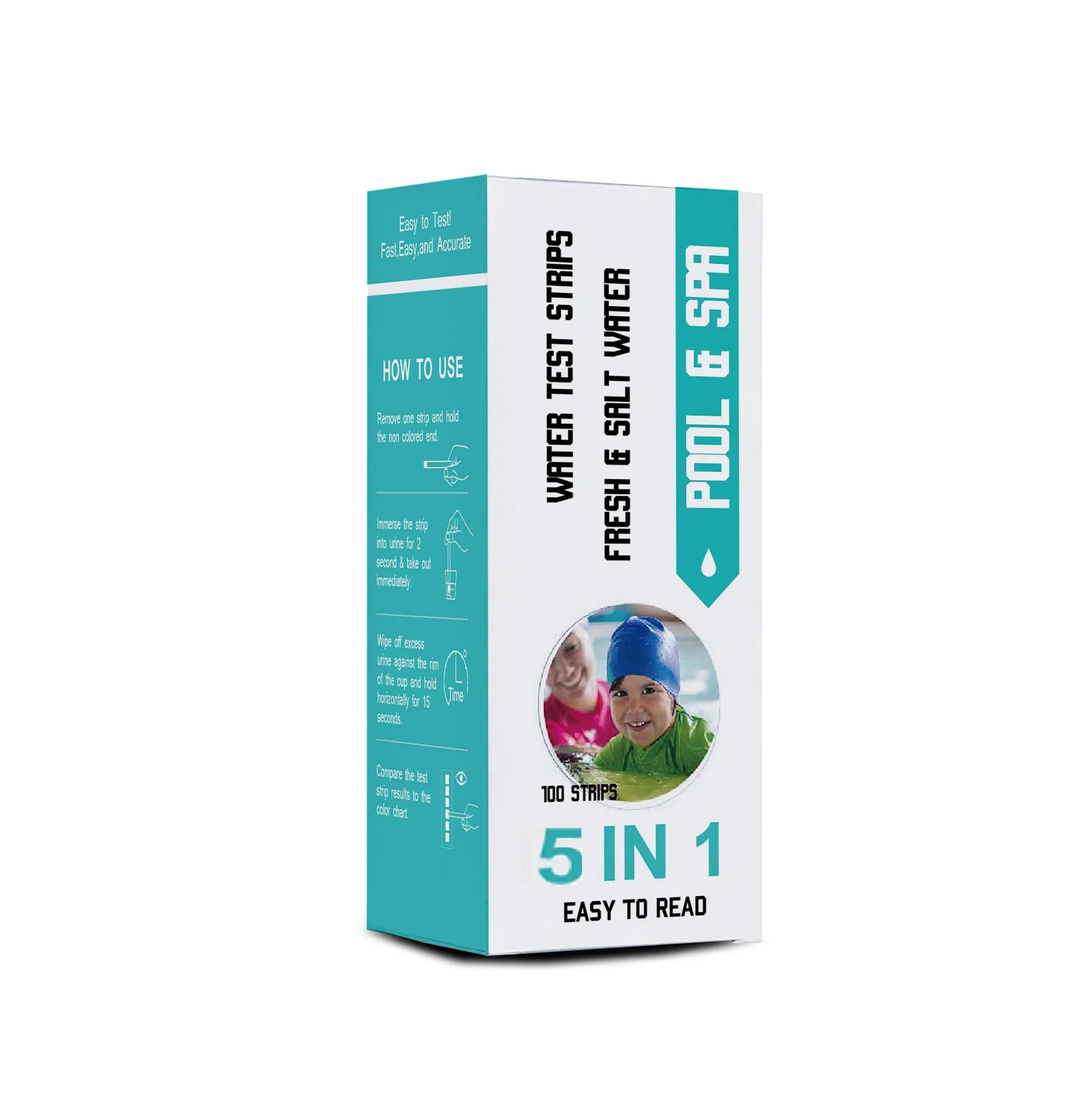 Тест-Комплект для бассейна от производителя тест-полоски 5 в