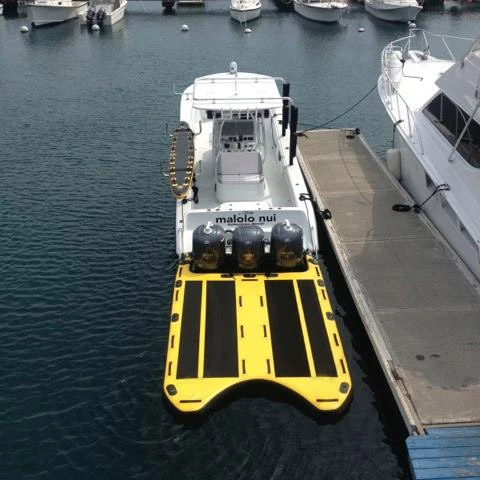 EJIA Custom Built Inflatable Drop Stitch Boat Sleds Rescue Sled for Personal Water Craft