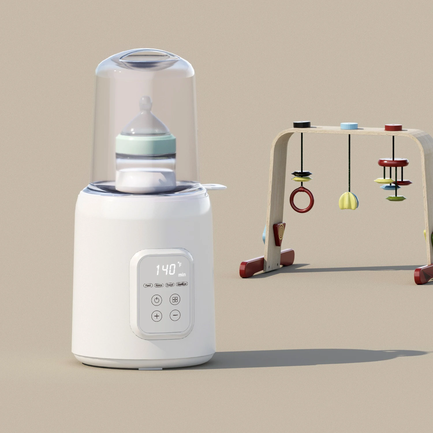 2024 New launch High quality bottle warmer& Adjustable milk heater Multi-functional baby bottle warmer  for newborn baby form