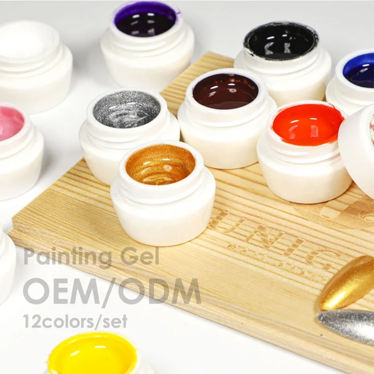 Unigel Wholesale Nail Art Painting Gel Nails UV Gel Polish for Manicure Drawing
